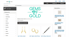 Desktop Screenshot of gemsofgold.com